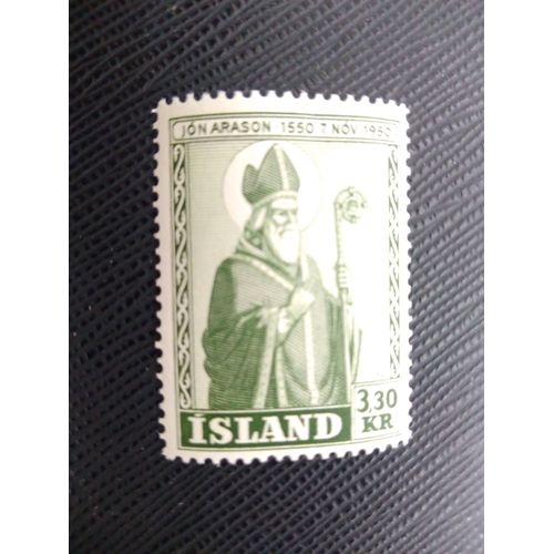 Timbre Islande Y T 235 Arason, Bisschop 1950 (040509 )