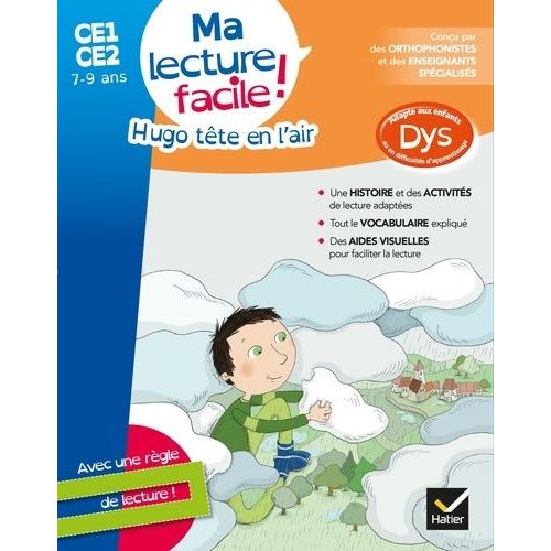 Hugo Tête En L'air ! - Ma Lecture Facile ! Ce1-Ce2 7-9 Ans