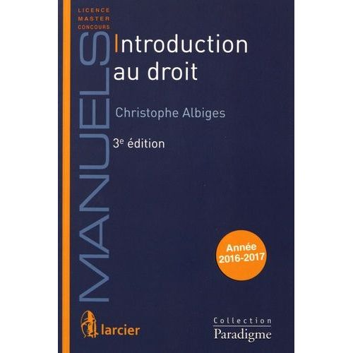 Introduction Au Droit