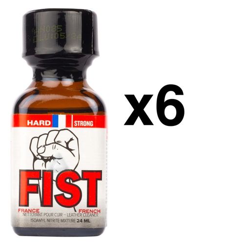 Poppers Fist France Hard 24 Ml X6