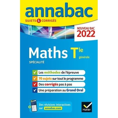 Maths Spécialité Tle Générale - Sujets & Corrigés