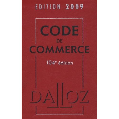 Code De Commerce