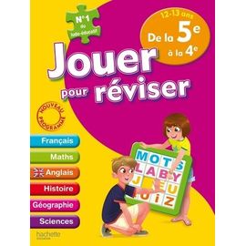 Jouer Pour Réviser De La 5e À La 4e - Avec Un Crayon-Gomme
