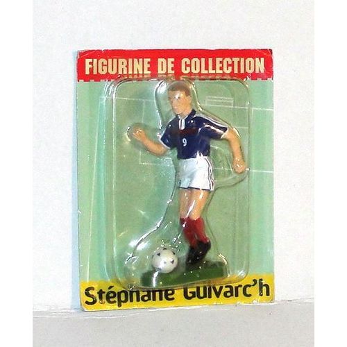 Figurines Football Starlux Equipe De France 1998 Stephane Guivarc'H Plomb Atlas
