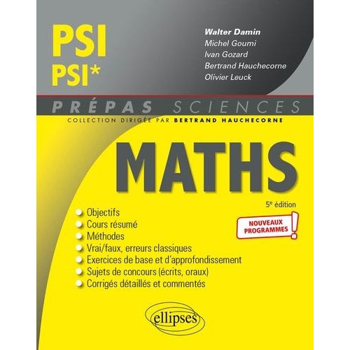 Mathématiques Psi/Psi*
