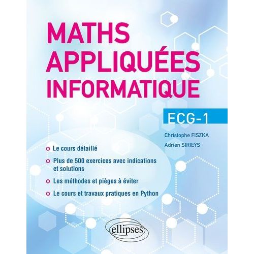 Maths Appliquées Informatique Ecg-1
