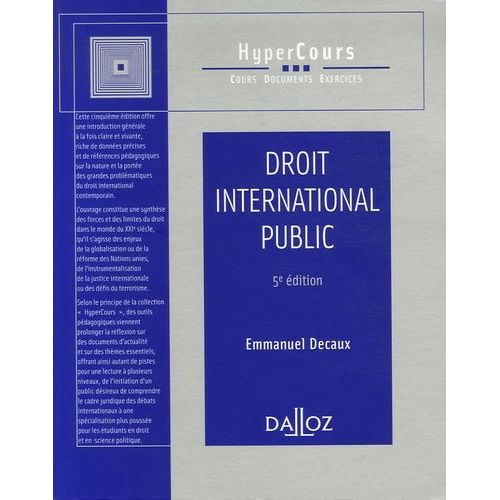Droit International Public