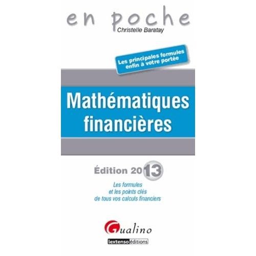 Mathématiques Financières