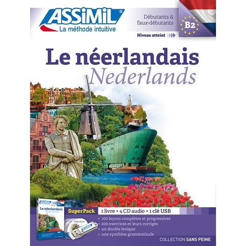 Superpack Le Néerlandais - Contient : 1 Livre, 1 Clé Usb (4 Cd Audio)