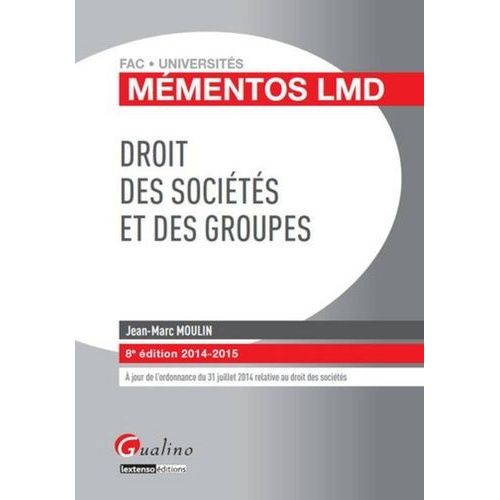 Droit Des Sociétés Et Des Groupes