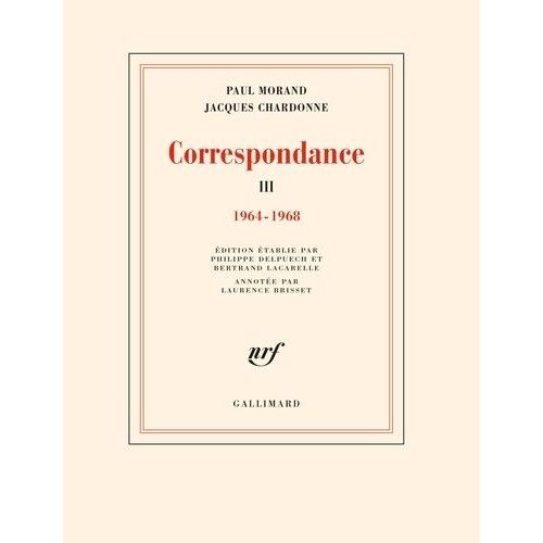 Correspondance - Tome 3, 1964-1968