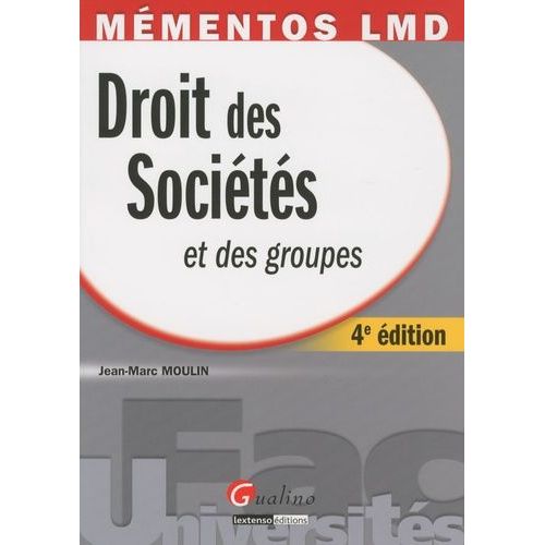 Droit Des Sociétés Et Des Groupes
