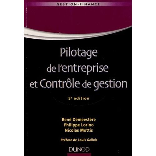 Pilotage De L'entreprise Et Contrôle De Gestion