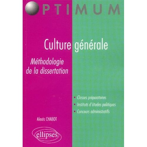 Culture Générale - Méthodologie De La Dissertation