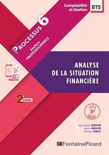 Analyse De La Situation Financière Bts Cg 2e Année - Processus 6 Ateliers Professionnels
