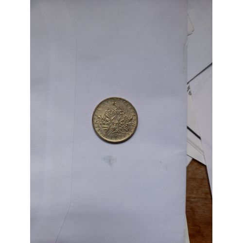 Pièces 5 Francs En Argent 1963