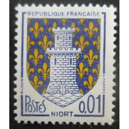 France N°1351a Armoirie De Niort Neuf **