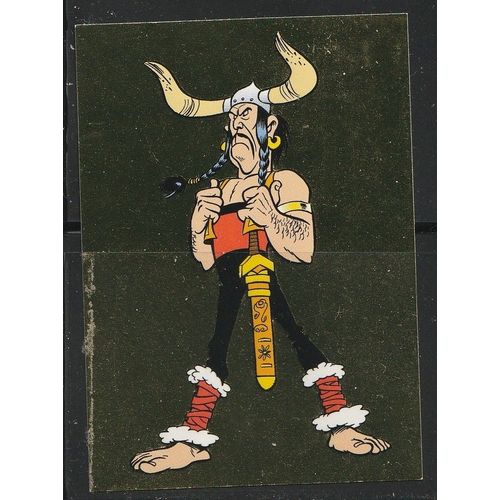 Carte Panini Family "60 Ans D'Aventures Astérix" Carrefour Autocollant N° 51