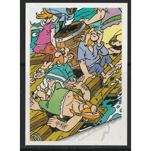 Carte Panini Family "60 Ans D'Aventures Astérix" Carrefour Autocollant N° 109