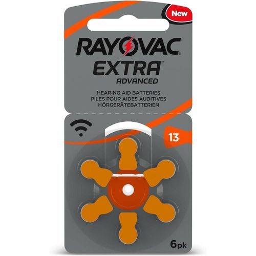 RAYOVAC Blister de 6 piles Extra Advanced 13 - 1,45V