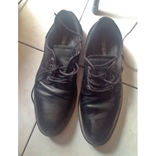 Derbies Noires Denim Side Taille 46 ..