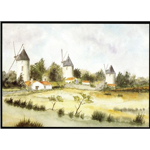 Carte Postale N°61 , Aquarelle Vendée, 1990