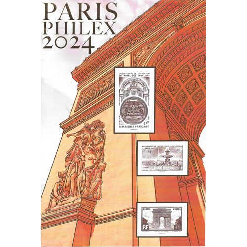 Feuillet F5786,Année 2024,Paris Philex 2024