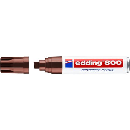Edding Marqueur Permanent 800 Marron 4-12 Mm