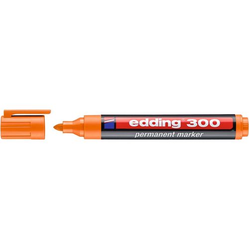 Edding Marqueur Permanent 300 Orange 1,5-3 Mm