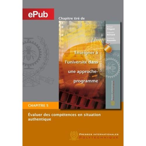 Évaluer Des Compétences En Situation Authentique (Chapitre)