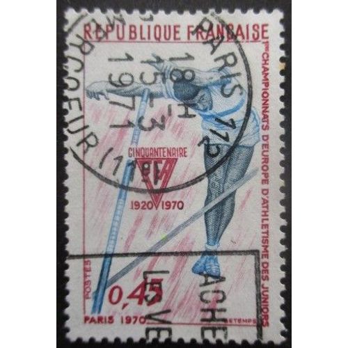 France N°1650 Athlétisme Oblitéré