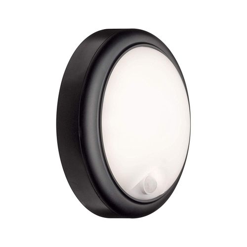 Ext 230v Applique Cone Wall 15w 1600lm 3000k Détect. Mvt Ip44 Anthracite