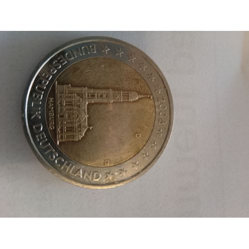 Pièce Monnaie Rare De 2€ Allemand.