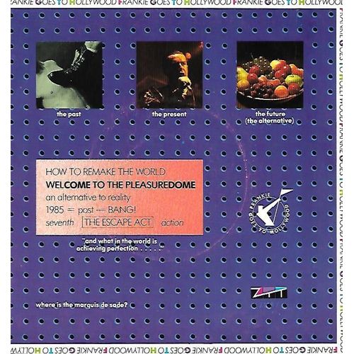 Frankie Goes To Hollywood : Welcome To The Pleasuredome / Happy Hi [Vinyle 45 Tours 7"] 1985