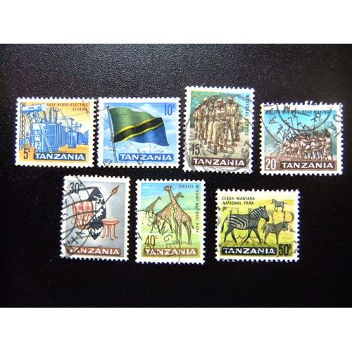 51 Tanzanie Tanzanie 1965 / Industrie De La Culture Animale / Yvert 1 / 7 Fu