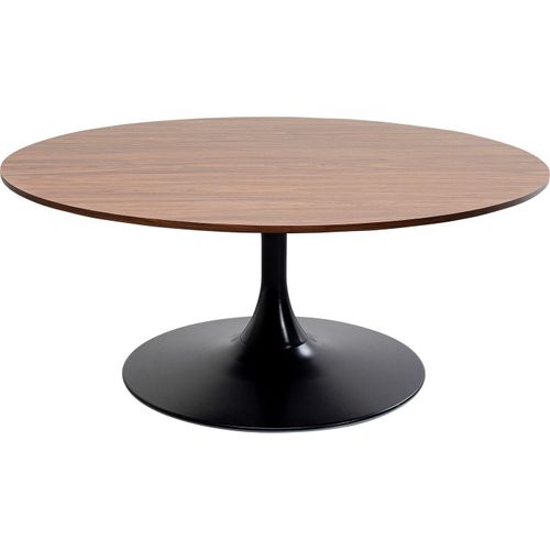 Table Basse Schickeria 110cm Noyer Et Noire Kare Design
