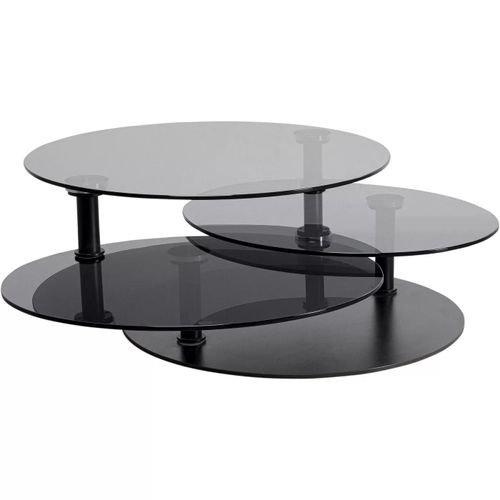 Table Basse Twist Noire 90cm Kare Design
