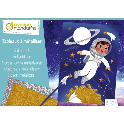 Avenue Mandarine Boite Créative, Tableaux À Métalliser -