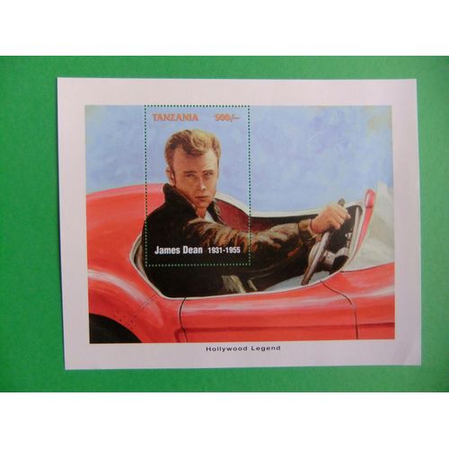 Aa2 Tanzanie 1996 / Acteur De Film James Dean / Yvert Mnh