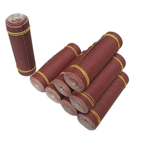 Rouleau De Tissu éMeri 100mm X 1000mm, 1 Rouleau De Papier De Verre De Polissage Pour Outils De Meulage, Travail Des MéTaux, Outils Abrasifs Pour Le Travail Du Bois, 150 Maille