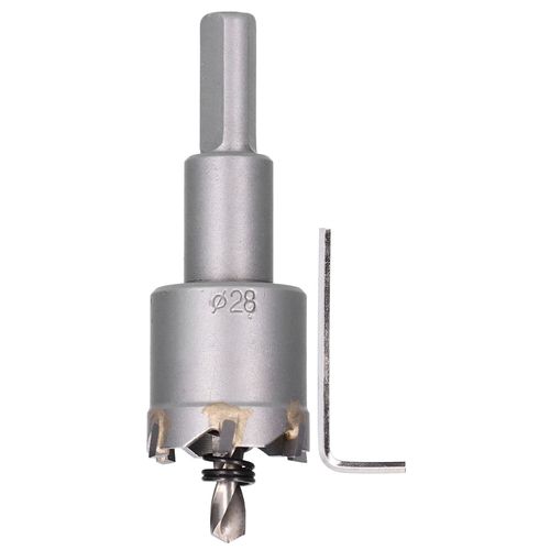 Comment scie foret ouvreur carbure TCT Cutter forage outil de coupe pour métal bois 28mm