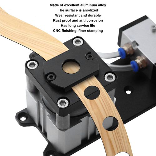 Perforateur pneumatique 15mm, outil de poinçonnage de bandes de chant pour le travail du bois, outil de poinçonnage pneumatique en alliage d'aluminium