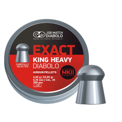 Plomb 6.35 Mm Jsb Exact King Heavy Mkii Cal .25