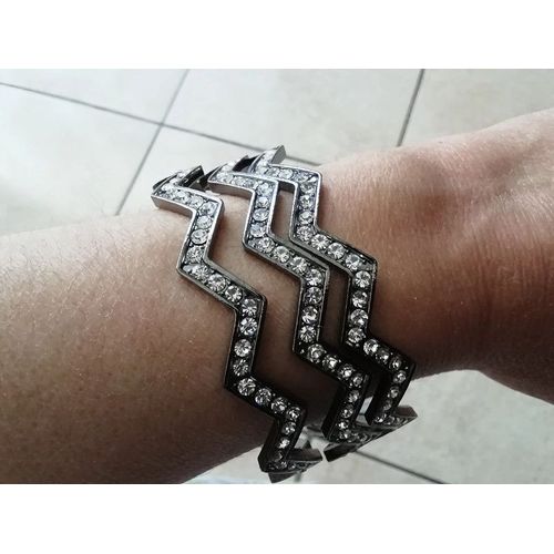 Idée Cadeau / Lot De 3 Bracelets Empilables Pour Occasion, Fêtes, Soirée..