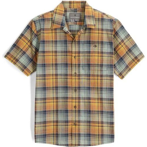 Redwood Plaid S/S Chemise Taille S, Beige