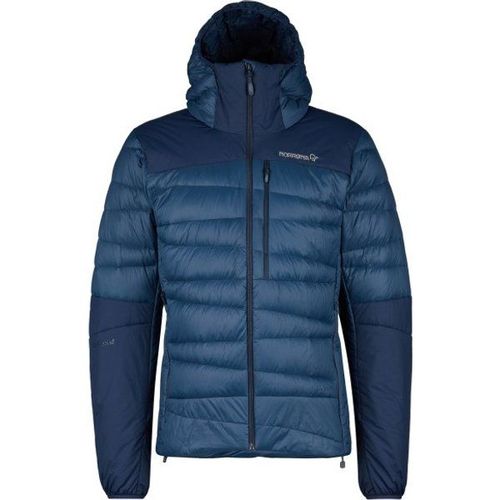 Falketind Down750 Hood Doudoune Taille Xl, Bleu