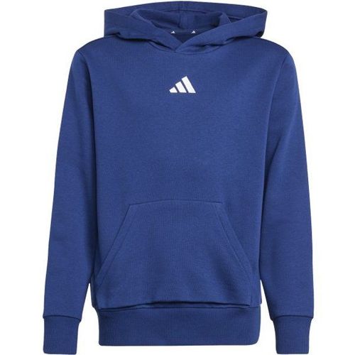 Adidas Kid's Small Logo Fleece Hoodie 225 Sweat À Capuche Taille 176, Bleu