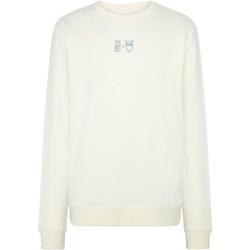 Water Is Life Regular Crew Sweat Pull Taille L, Blanc
