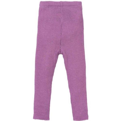 Disana Kid's Strick-Leggings Light Legging Taille 110/116, Violet