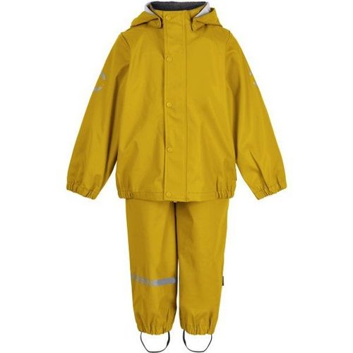 Kid's Pu Rain W. Suspension Recycled Kit De Pluie Taille 98, Jaune